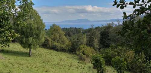 Venta Parcela camino al Volcn, hermosa vista panormica al lago