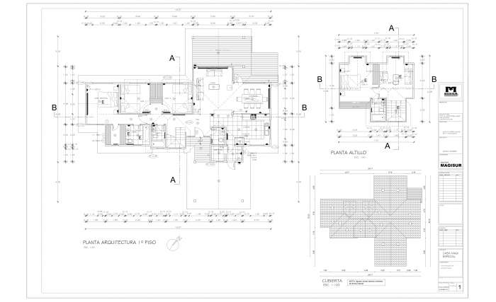 Plans Venta Casa Condominio Sierra Madre