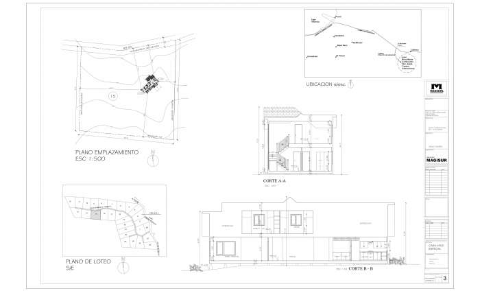 Plans Venta Casa Condominio Sierra Madre